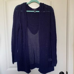 Gap lightweight hooded cardigan